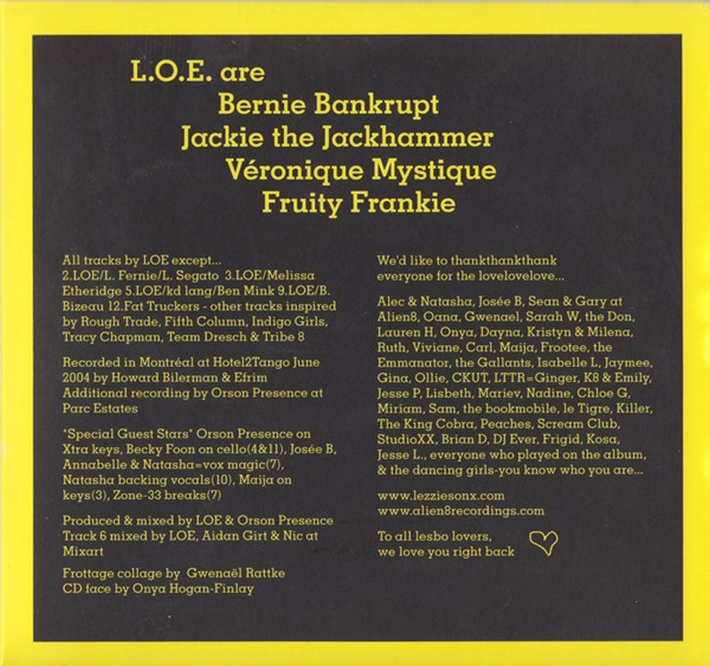 Lesbians on Ecstasy / Lesbians on Ecstasy - CD (Used)