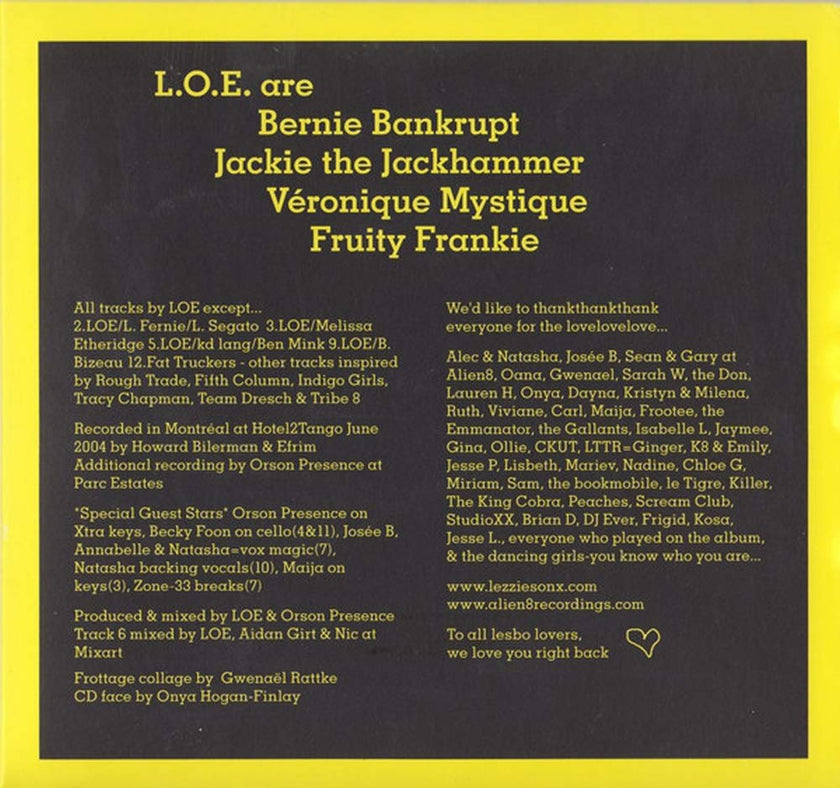 Lesbians on Ecstasy / Lesbians on Ecstasy - CD (Used)