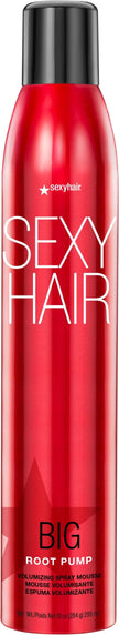 SexyHair Big Root Pump Volumizing Spray Mousse, Volume with Medium Hold, Up to 72 Hour Humidity Resistance, 295 ml 🍁 All In One Marketplace Canada