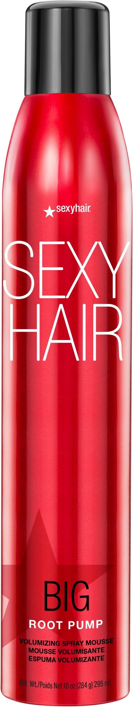 SexyHair Big Root Pump Volumizing Spray Mousse, Volume with Medium Hold, Up to 72 Hour Humidity Resistance, 295 ml 🍁 All In One Marketplace Canada