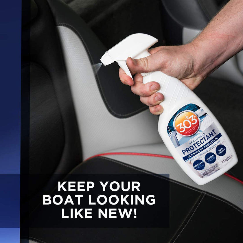 303 Marine Aerospace Protectant - Provides Superior UV Protection, Repels Dust, Dirt, and Staining, Dries to A Smooth, Matte Finish, Restores and Maintains A Like-New Appearance, 32oz (30306) 946 ml (Pack of 1) 🍁 All In One Marketplace Canada