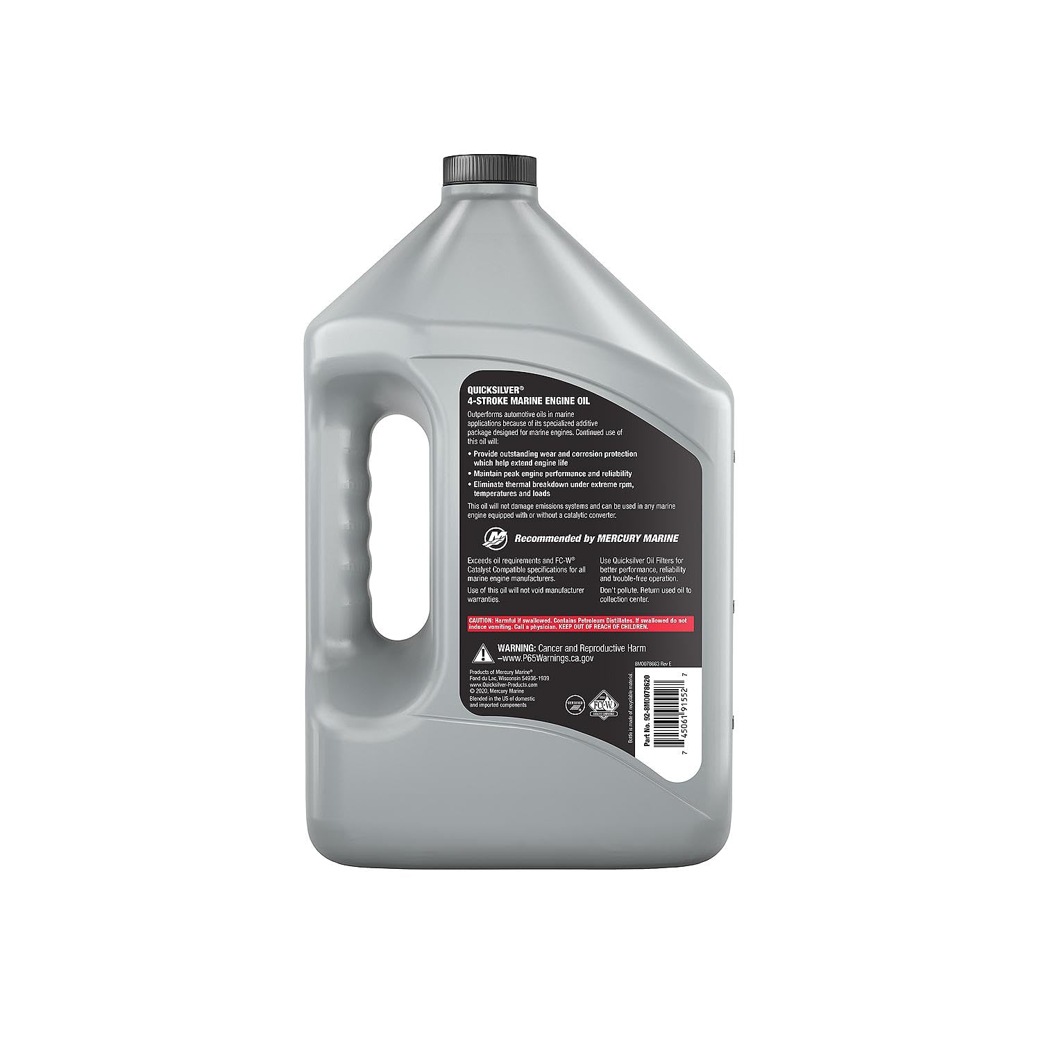 Quicksilver 25W-40 Marine Engine Oil, 1 Gallon 🍁 All In One Marketplace Canada