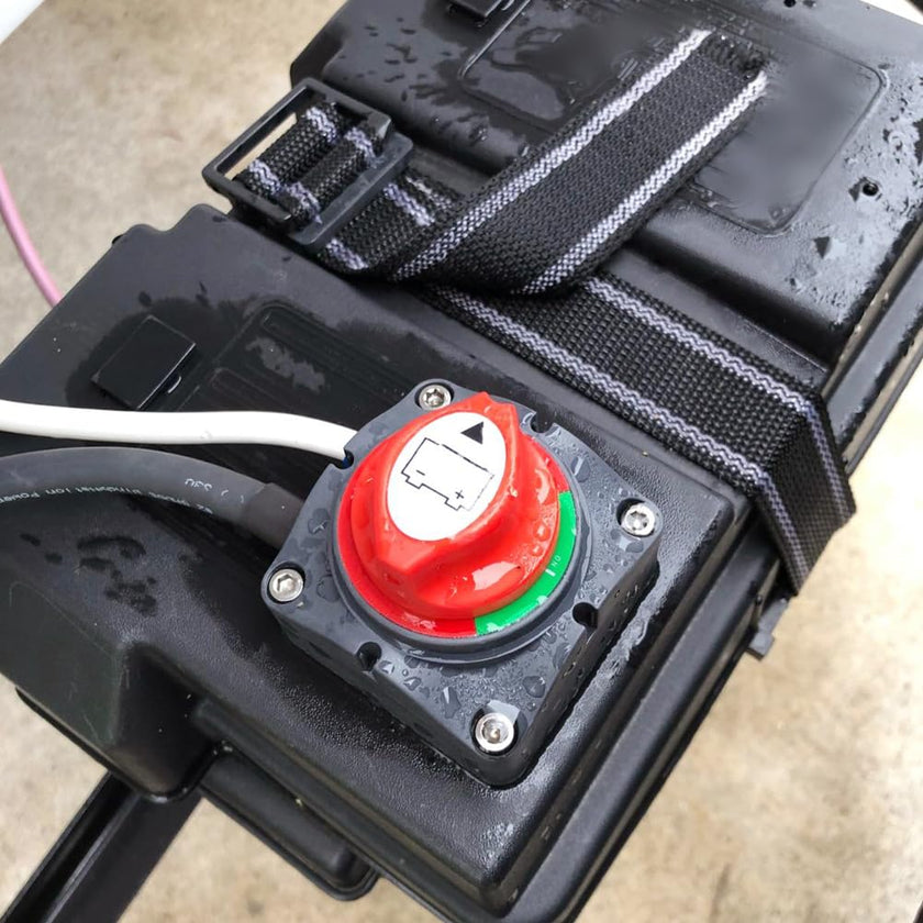 Ampper Battery Disconnect Switch, 12-48 V Battery Power Cut Master Switch Disconnect Isolator for Car, Vehicle, RV and Boat (On/Off) 🍁 All In One Marketplace Canada
