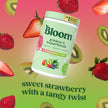 Bloom Nutrition Superfood Greens Powder, Digestive Enzymes with Probiotics and Prebiotics, Gut Health, Bloating Relief for Women, Chlorella, Juice Mix with Beet Root Powder, 25 SVG, Strawberry Kiwi 🍁 All In One Marketplace Canada