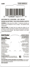 RAYOVAC® Extra Size 312 Hearing Aid Batteries (60 Batteries) 🍁 All In One Marketplace Canada