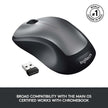 Logitech M310 Wireless Mouse, 2.4 GHz with USB Nano Receiver, 1000 DPI Optical Tracking, 18 Month Battery, Ambidextrous, Compatible with PC, Mac, Laptop, Chromebook - Silver 🍁 All In One Marketplace Canada
