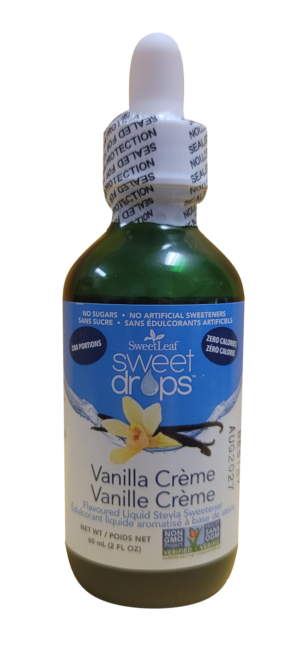 SweetLeaf Sweet Drops, Vanilla Creme, 60mL (Pack of 1) 🍁 All In One Marketplace Canada
