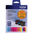 Brother LC1033PKS High Yield Ink Cartridge - Colour 3pks (CyanMagentaYellow) 🍁 All In One Marketplace Canada