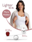 Momcozy M5 Smart App Control Hands Free Breast Pump, Double Wearable Breast Pump of Baby Mouth Double-Sealed Flange with 3 Modes & 9 Levels, Electric Pump Portable - 24mm, 2 Pack, Cozy Red 🍁 All In One Marketplace Canada