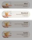 Bake Choice 200pcs Natural Tulip Cupcake Liners for Baking, Unbleached EU Muffin Liners, Parchment Paper Muffin Liners, Cupcake Liners, Tulip Muffin Liners for Party, Christmas 🍁 All In One Marketplace Canada