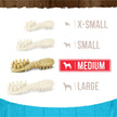 Merrick Fresh Kisses Mint Breath Strips Medium Brush Dental Dog Treat - Value Box (22 ct) 🍁 All In One Marketplace Canada