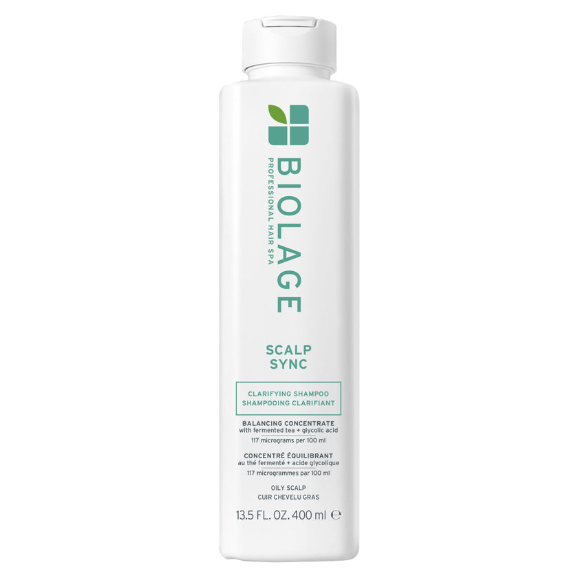 Biolage Clarifying Shampoo, Scalp Sync, Removes Residue, Buildup and Excess Oil, For Oily Hair & Scalp, Gently Exfoliates With Glycolic Acid, Paraben and Silicone Free, Vegan, Cruelty Free 🍁 All In One Marketplace Canada