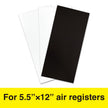 MagX Magnetic Vent Cover, 5.5 x 12 Inch, 3 Sheets, Ultra Thick 60 mil, Flexible Anisotropic Magnet, for Air Registers or Floor Air Vents, RV, Home HVAC, AC, Home Must Buy (MVAC-5512) 🍁 All In One Marketplace Canada