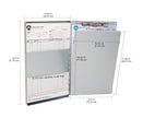Westcott Side-Hinged Sheet Holder, Letter Size (9