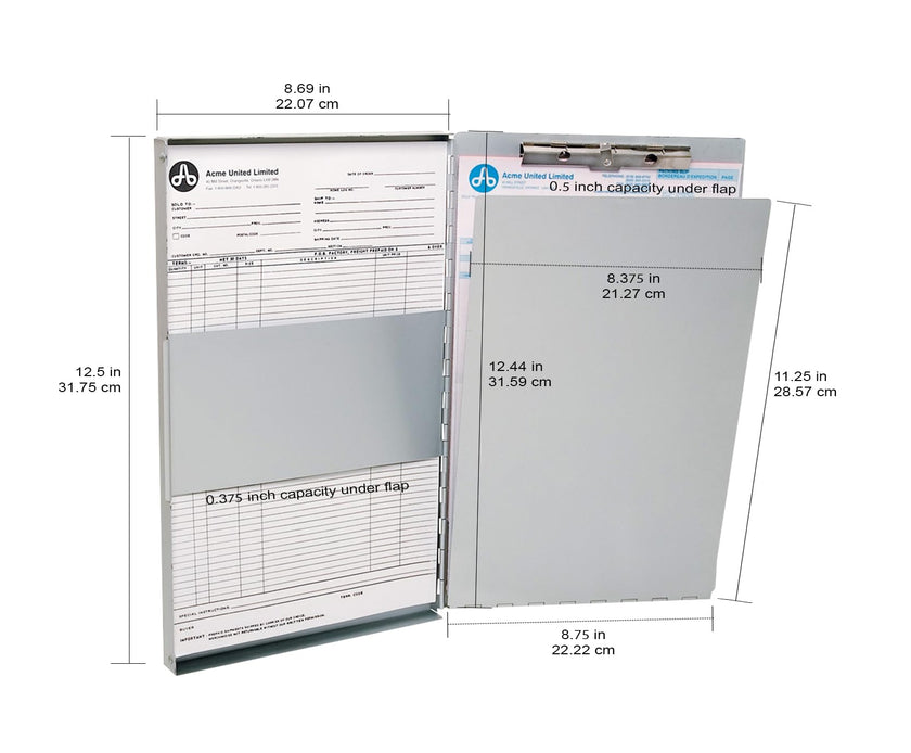 Westcott Side-Hinged Sheet Holder, Letter Size (9