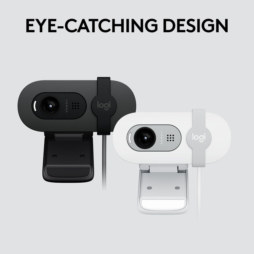 Logitech Brio 101 Full HD 1080p Webcam for Meetings, Streaming, Desktop, Laptop, PC - Built-in Mic, Shutter, Works with Zoom, Microsoft Teams, Nintendo Switch 2’s New GameChat Mode, USB-A,-Black 🍁 All In One Marketplace Canada
