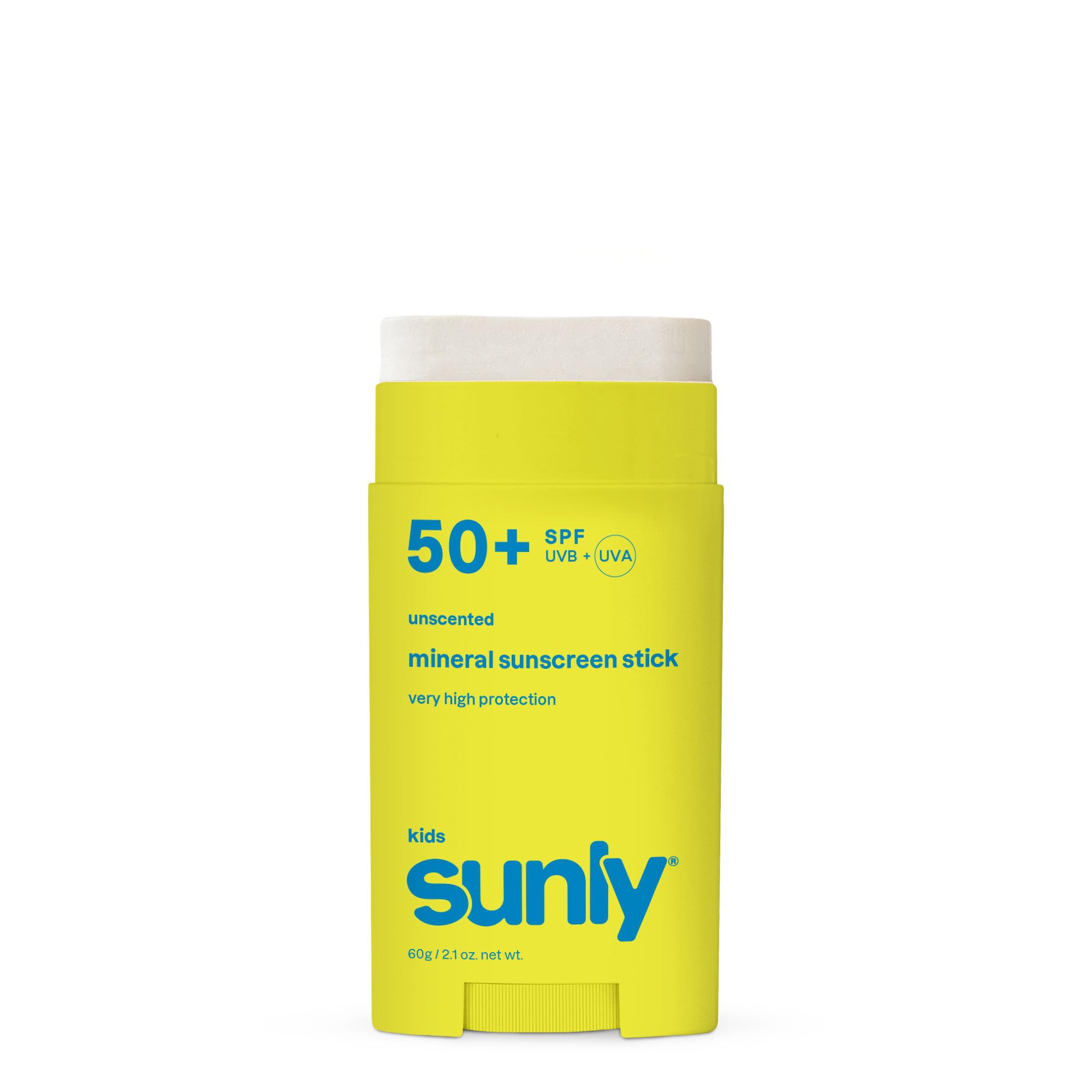 ATTITUDE Kids Mineral Sunscreen Stick SPF 50, Broad Spectrum Zinc Oxide, EWG Verified, Non-Nano, Mess-Free Stick for Face & Body, Lightweight Non-Greasy, Vegan, Unscented, 60 grams 🍁 All In One Marketplace Canada