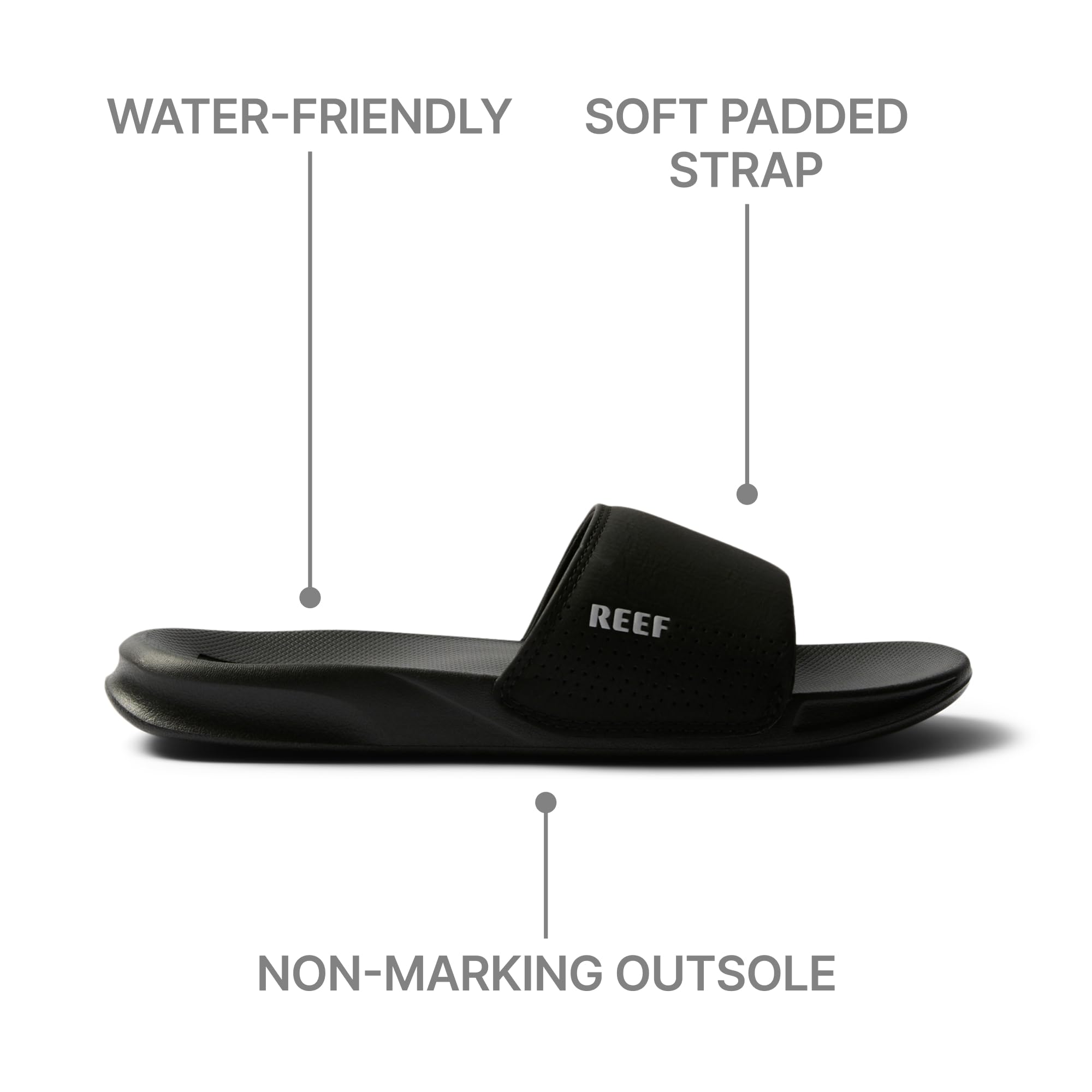 Reef Men's Reef One Slide Slides Black, Size 11M 🍁 All In One Marketplace Canada