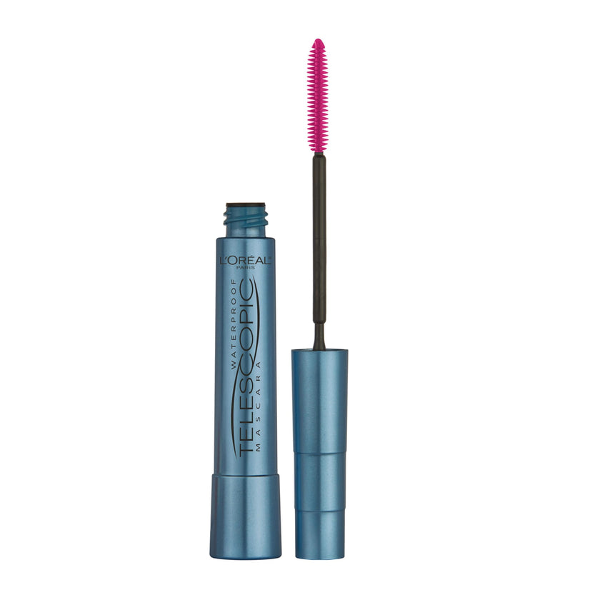 L'Oreal Paris Telescopic Waterproof Mascara, Eyelash Lengthening Mascara, Unique Non-Clumping Formula, Delivers Intense Length, For Sensitive Eyes, Black, 8 ml 🍁 All In One Marketplace Canada