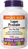 Webber Naturals Super Prostate, 110 Softgels, Helps Relieve Urological Symptoms, Comprehensive Formula Containing Saw Palmetto 🍁 All In One Marketplace Canada