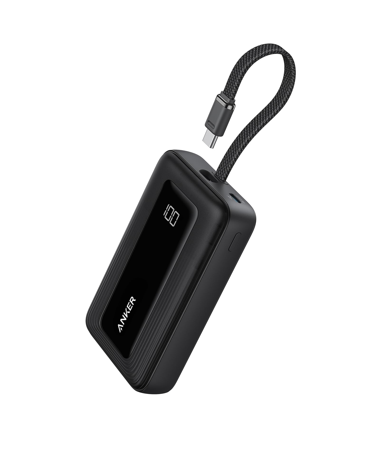 Anker Zolo Power Bank (2025 Upgraded Version), 20,000mAh 30W High-Speed Portable Charger with Built-in USB-C Cable, Battery Pack for iPhone 17/16 / 15 Series, Galaxy, and More (20000, Amp Hours) 🍁 All In One Marketplace Canada