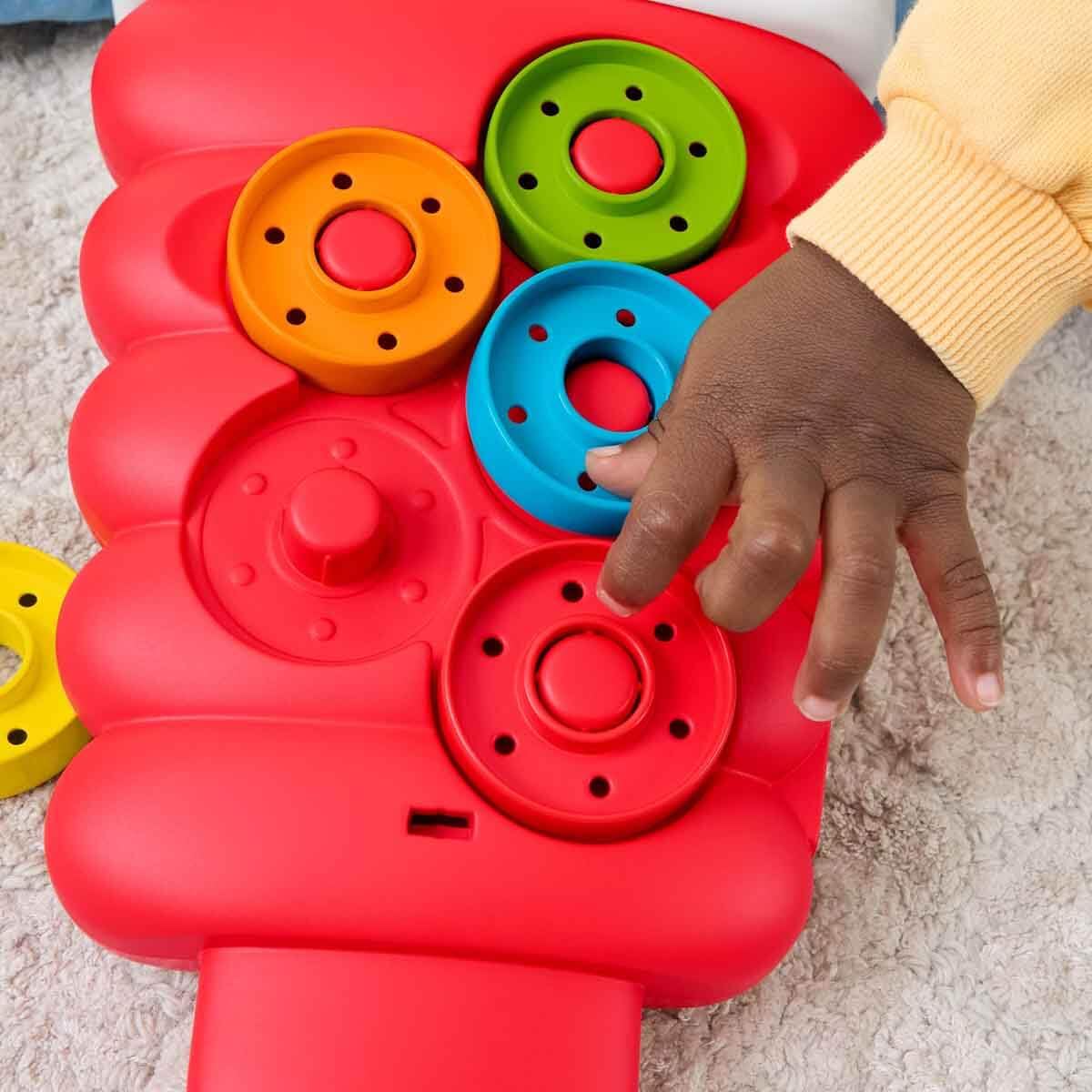 Fisher-Price Baby & Toddler Toy Drop Through Rock-a-Stack, Coin Drop Activity for Developmental Play Infants Ages 9+ Months 🍁 All In One Marketplace Canada