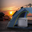 VEVOR Portable Toilet for Camping, Porta Potty with 1.3 Gal Detachable Inner Bucket & Removable Paper Holder, Commode with Dual Lids, Travel Toilet for Adults Kids Outdoor Camping Car Long Road Trips 🍁 All In One Marketplace Canada