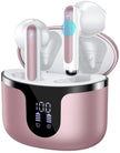 Wireless Earbuds, Bluetooth 5.4 in-Ear Headphones Wireless Bluetooth with ENC 4 Mics, Bluetooth Earbuds 50 Hour Noise-Cancelling Ear Buds with LED Indicator, IPX7 Waterproof for Sports/Work Rosa Gold 🍁 All In One Marketplace Canada