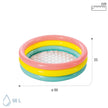 Intex 58924EP 34in x 10in Sunset Glow Soft Inflatable Baby Swimming Pool 🍁 All In One Marketplace Canada