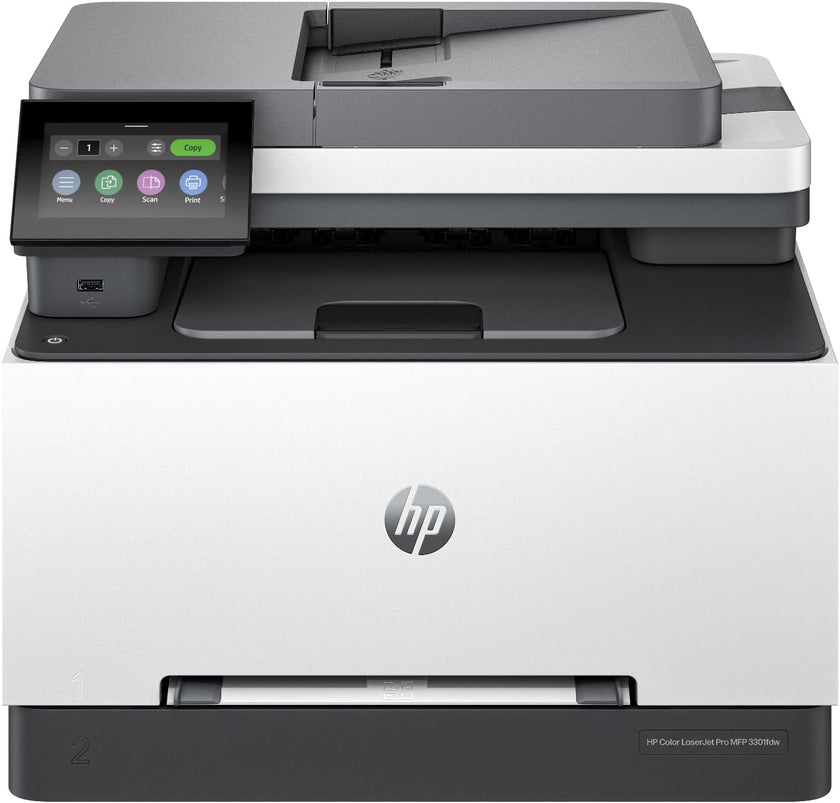 HP Colour LaserJet Pro MFP 3301fdw Wireless Multifunction Printer with Fax