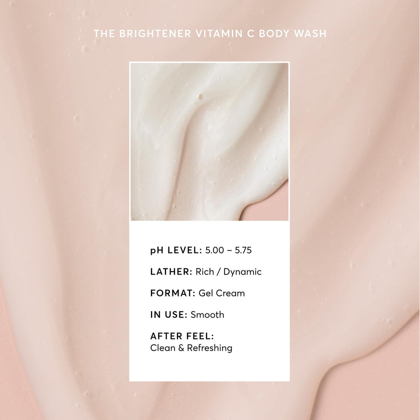Naturium The Brightener Vitamin C Body Wash | Gentle Cleanser | 16.9 FL OZ / 500 ml 🍁 All In One Marketplace Canada