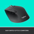 Logitech M720 Triathlon Multi-Device Wireless Mouse, Bluetooth, USB Unifying Receiver, 1000 DPI, 6 Programmable Buttons, 2-Year Battery, Compatible with Laptop, PC, Mac, iPadOS - Black 🍁 All In One Marketplace Canada