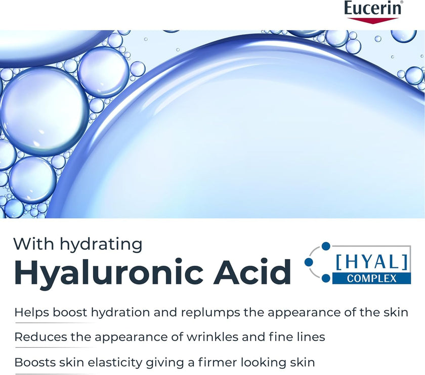 Eucerin Anti-Wrinkle Eye Cream, Smoothing, Anti-Age, Hyaluronic Acid, 15mL 🍁 All In One Marketplace Canada