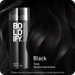 BOLDIFY Hair Fibers (28g) - Fill In Thinning and Fine Hair for an Instantly Fuller, Thicker Look - 14 Shades for Women & Men - Black 🍁 All In One Marketplace Canada