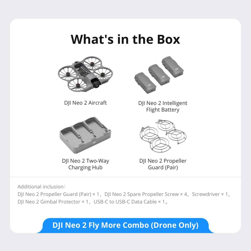 DJI Neo 2 Fly More Combo (Drone Only), 4K Drone With Camera 🍁 All In One Marketplace Canada