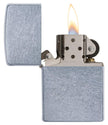 Zippo Street Chrome Pocket Lighter, 5 1/2 x 3 1/2cm, Silver 🍁 All In One Marketplace Canada