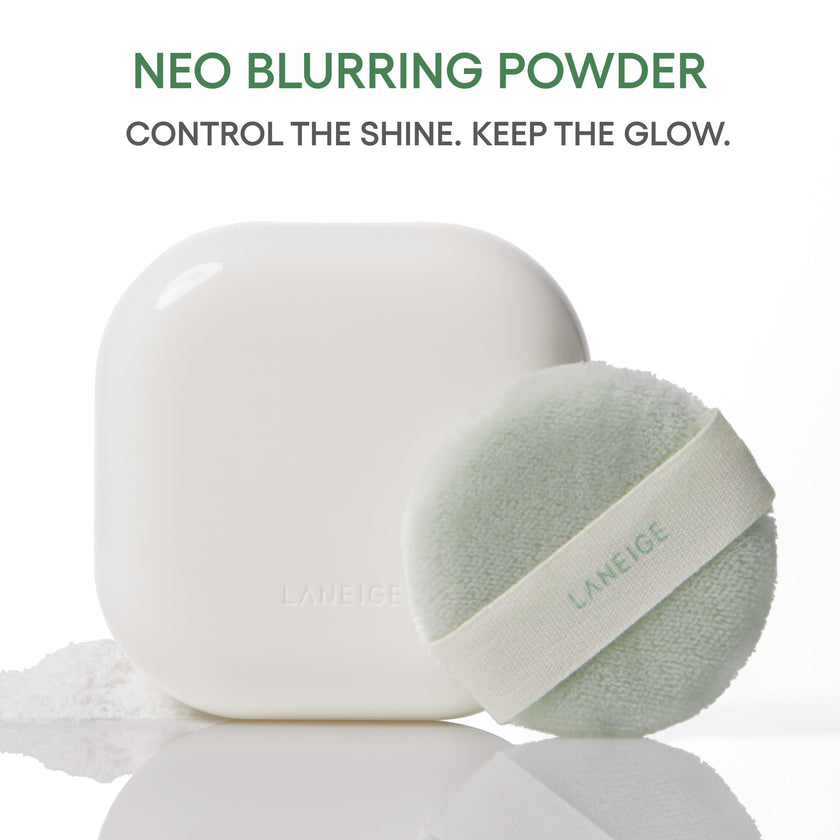 LANEIGE Neo Blurring Powder Refill: Lightweight, Travel-Friendly Compact for Oil Control, Smoothing & Blurring with Mint & Chamomile 🍁 All In One Marketplace Canada