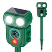 Ultrasonic Animal Repellent Outdoor, Solar Power Cat Raccoon Deer Repeller, Rabbit Snake Control with Motion Sensor and Flash Light, Waterproof Squirrel Skunk Deterrent for Yard Farm Garden 🍁 All In One Marketplace Canada