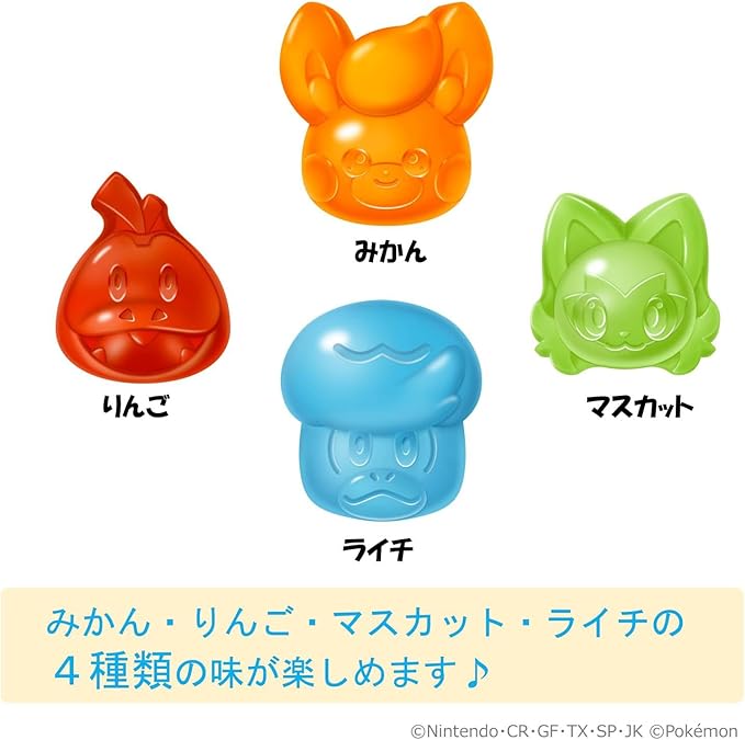 Lotte Pokémon Pokepuni Fruits (80G) [Best Before Date: 2026.10]