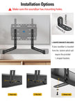Mounting Dream Sound Bar Mount Bracket for Mounting Above or Under TV, Fits Most Sound Bars Up to 15 Lbs, with Detachable Long Extension Plates MD5420 🍁 All In One Marketplace Canada