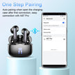Wireless Earbuds, 2026 New Bluetooth Ear Buds 5.4 Mini HiFi Stereo with 4 ENC Noise Cancelling Mics Wireless Headphones, in Ear Earphones 40H IP7 Waterproof, USB C, Bluetooth Earbuds for Sports, Gym 🍁 All In One Marketplace Canada