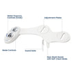 LUXE Bidet NEO 120 - Single Nozzle, Self-Cleaning, Non-Electric Bidet Attachment for Toilet Seat, Adjustable Water Pressure, Rear Wash (White) 🍁 All In One Marketplace Canada