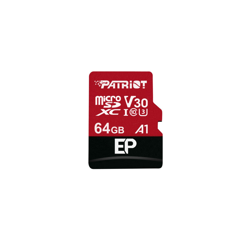 Patriot 64GB A1 / V30 Micro SD Card for Android Phones and Tablets, 4K Video Recording - PEF64GEP31MCX 🍁 All In One Marketplace Canada
