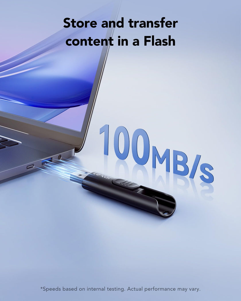 Lexar 64GB 3-Pack Flash Drive A30E USB 3.2 Gen 1, USB Drive up to 100MB/s, Storage Expansion and Backup for PC and Mac Systems 🍁 All In One Marketplace Canada