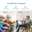 TP-Link AX1800 WiFi Extender Internet Booster RE605X-WiFi 6 Range Extender Covers up to 1500 Sq.ft and 25 Devices, Dual Band, Up to 1.8Gbps Speed, AP Mode w/Gigabit Port, APP Setup, OneMesh Compatible 🍁 All In One Marketplace Canada