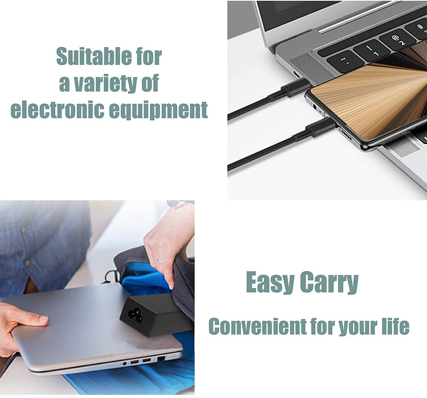 GDTOWD Universal 45W USB C Chromebook Charger Compatible with HP Acer Lenovo Asus Samsung Dell Google,Chromebook Laptop Type C AC Adapter Fast Charging 🍁 All In One Marketplace Canada