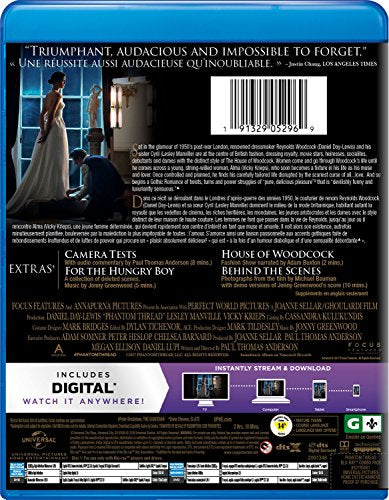 Phantom Thread - Blu-Ray/DVD