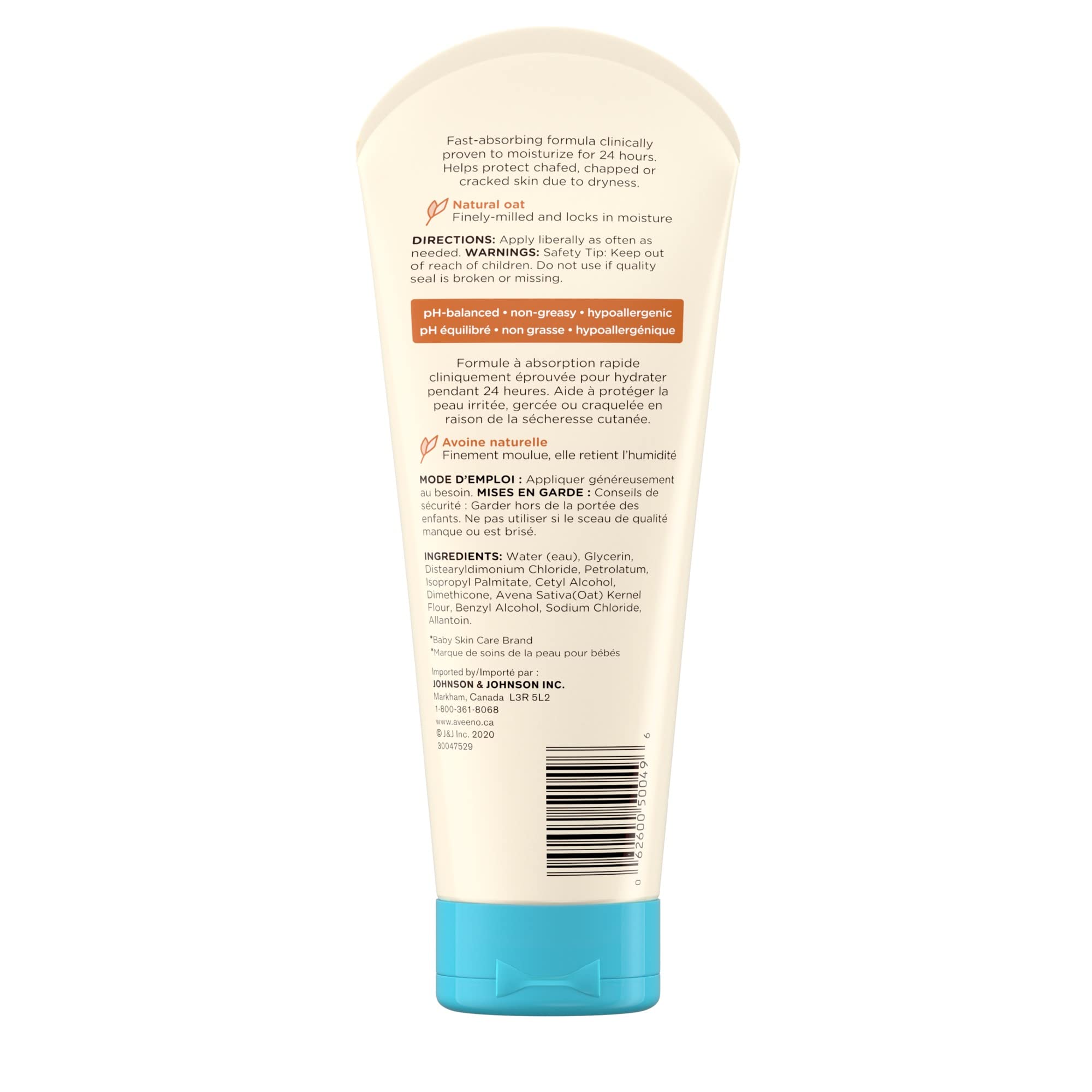 Aveeno Baby Gift Set With Baby Wash And Shampoo 236 mL, Baby Daily Moisturizing Lotion 227 mL and Penaten Diaper Rash Cream 113g 🍁 All In One Marketplace Canada