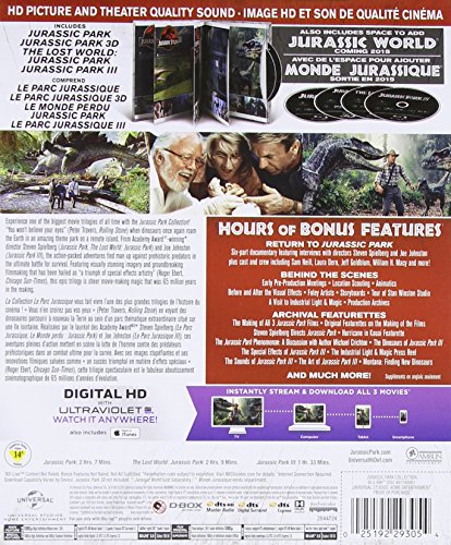 Jurassic Park Collection - Blu-Ray