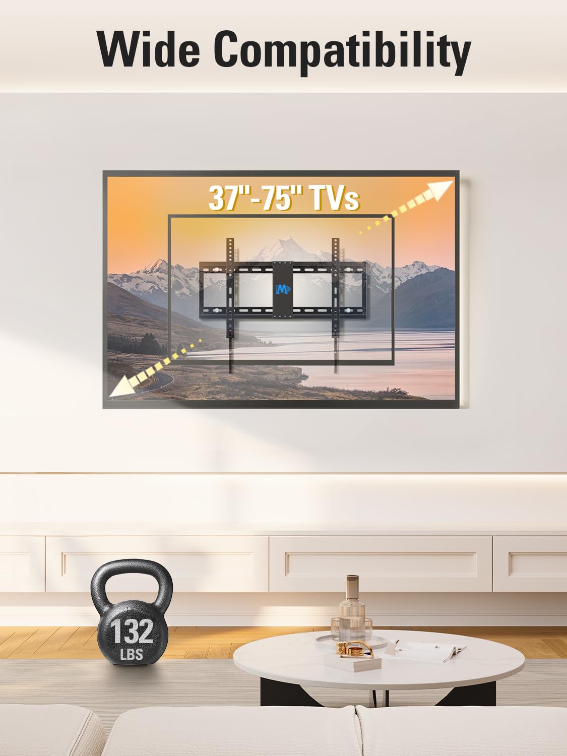Mounting Dream TV Wall Mount for Most 37-75